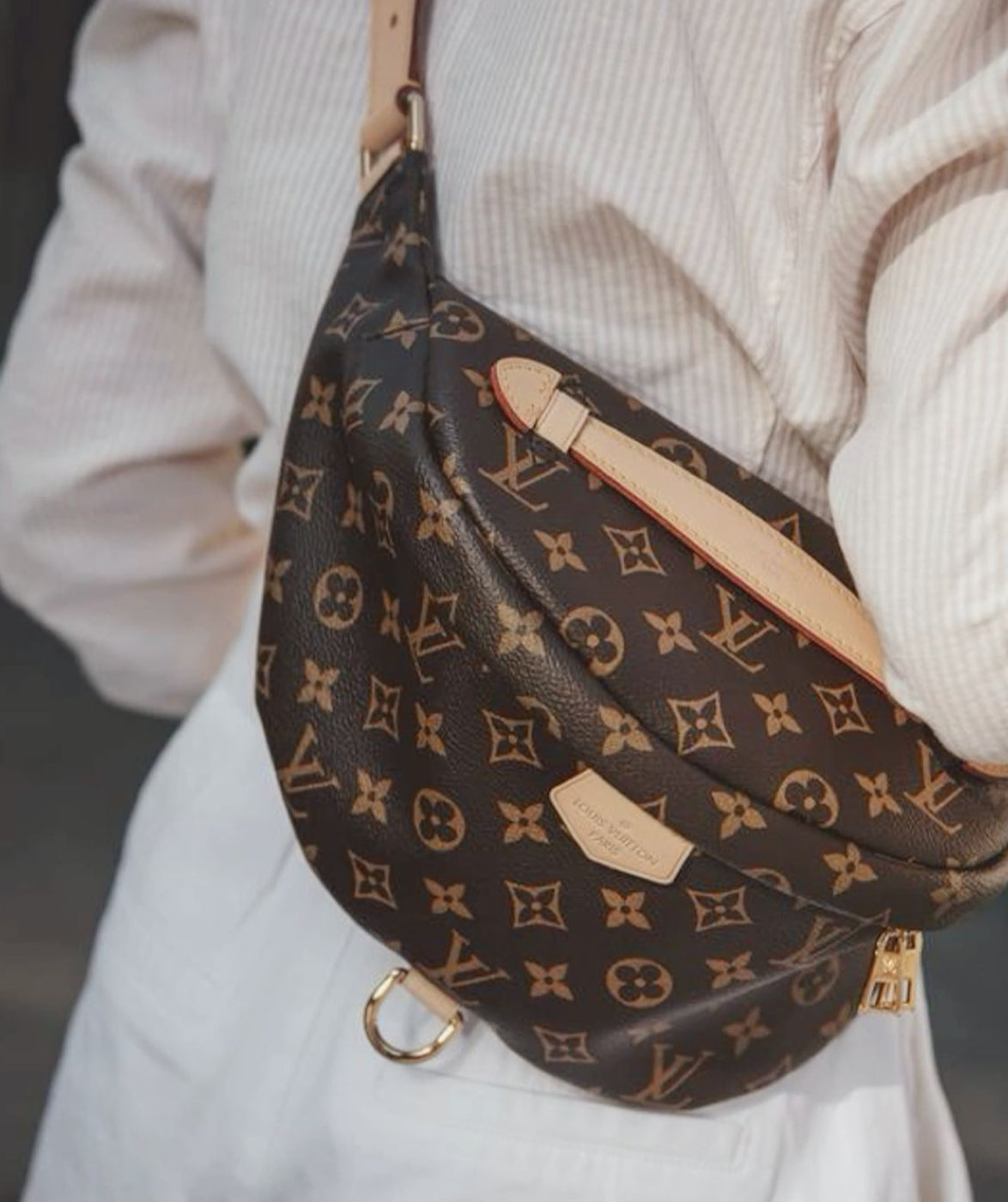 L V BELT BAG ORGINAL PRINT