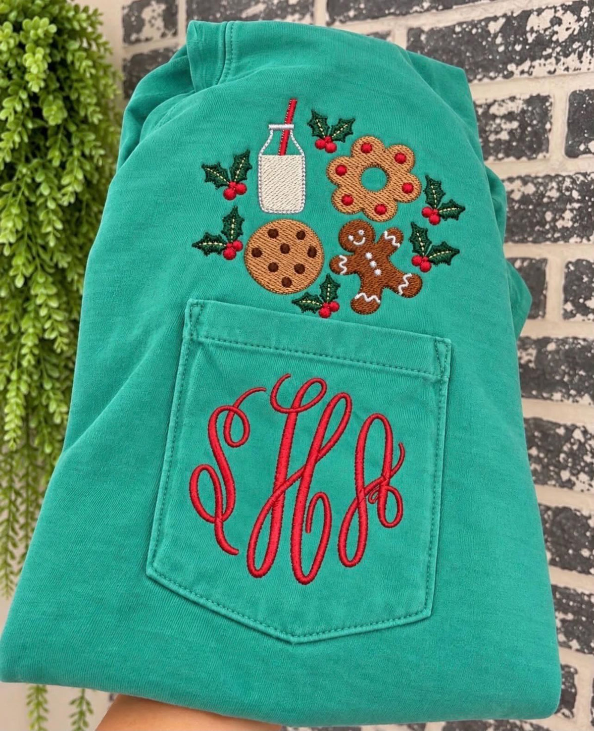 Christmas mono tee