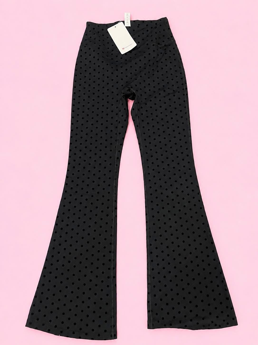 Lulu flares polka dot