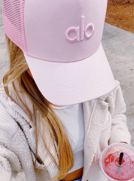 A L O PINK CAP