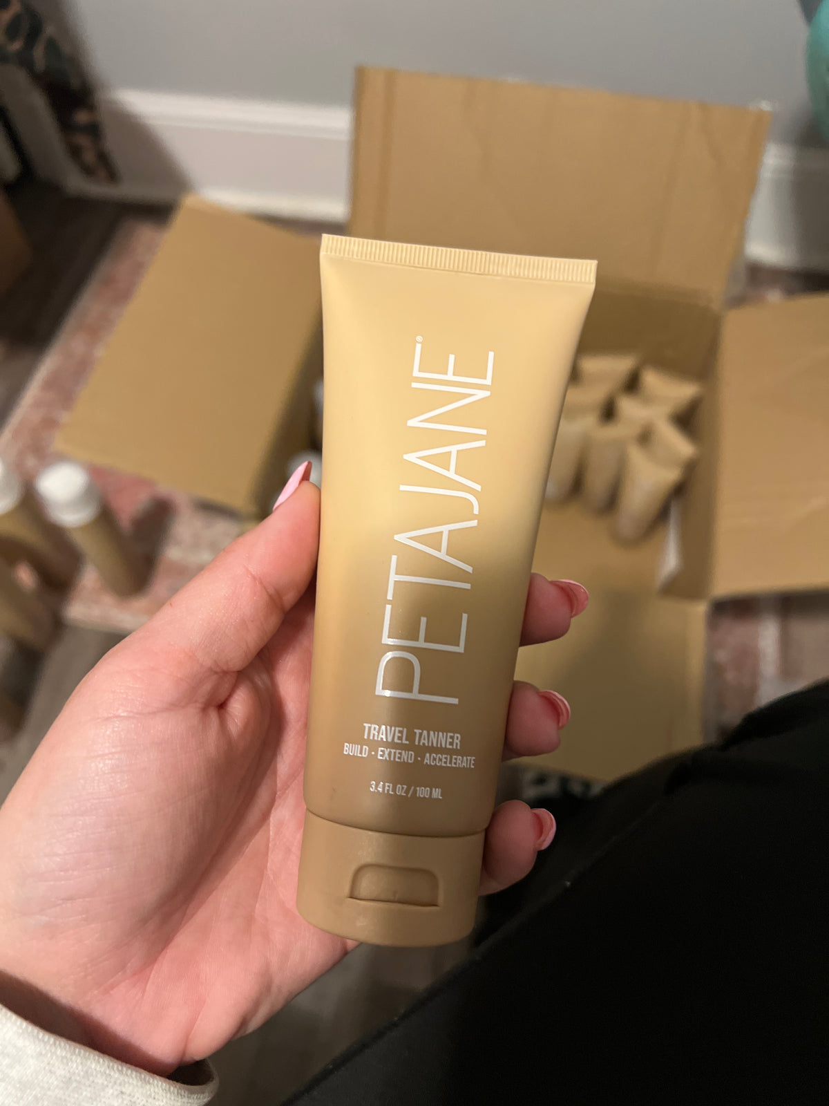 On the go travel tanner