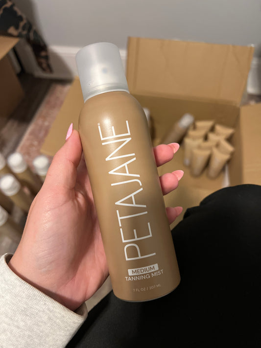 Medium tanning mist