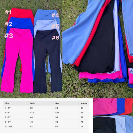 Scallop leggings