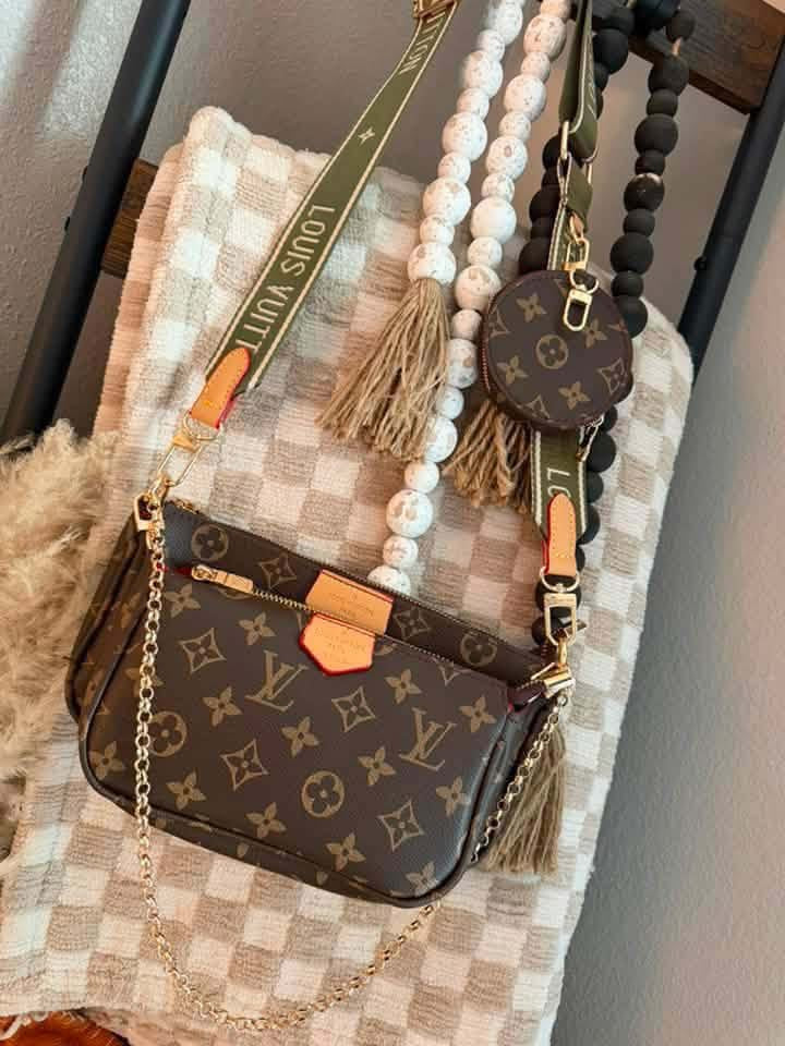 Green Strap Crossbody