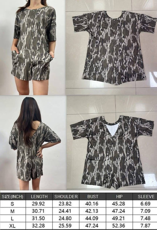 Camo romper